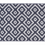 Cosy Stain Resistant Door Mat Navy Blue