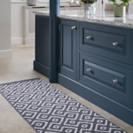 Cosy Stain Resistant Runner Navy