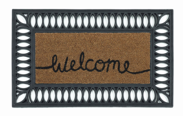 Welcome Coir Insert Mat